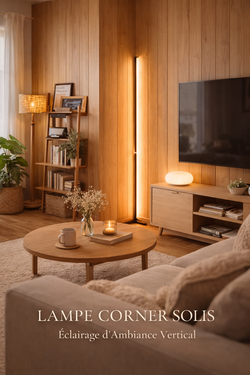 Lampe CORNER SOLIS — Éclairage d’Ambiance Vertical